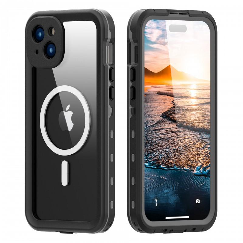 Shockproof Dustproof Waterproof TPU Phone Case IPhone 15 Plus Full Cover With Lanyard Loop DIY Customization