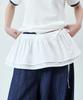 GLW [W] String Layered Wrap Skirt Ivory
