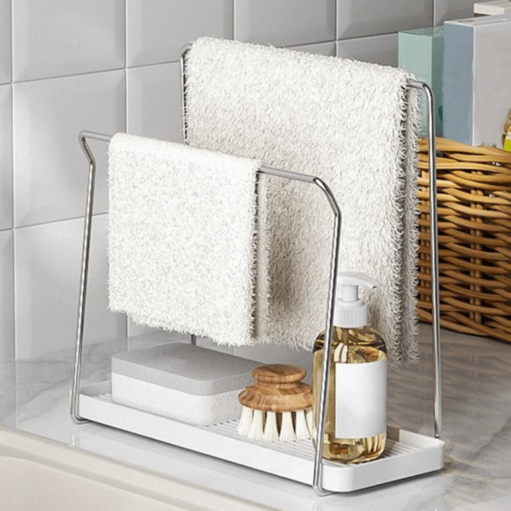 Modern Kitchen Sponge Stand Waterproof Bathroom Drain Rack  Kitchen Utensils