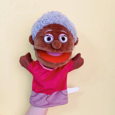 Weiche Plüsch-Handpuppe Familienmitglied Schöne fantasievolle Rollenspiel-Storytelling-Requisite