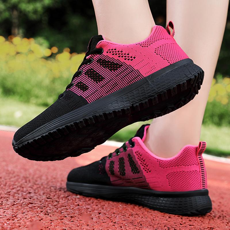 Spring / Autumn Women's Flying Women's Shoes Running Shoes Summer Breathable Casual Sports Women's Shoes
