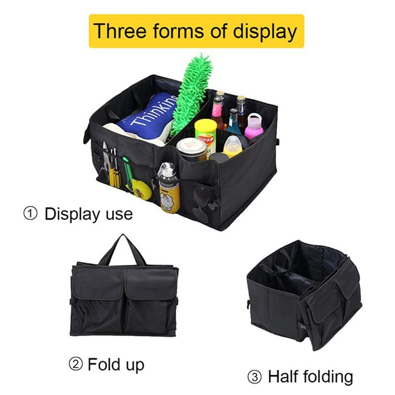Úložný box do zavazadlového prostoru Velkokapacitní interiérové doplňky Různé Úložný box Oxford Cloth Skládací interiérové doplňky Univerzální
