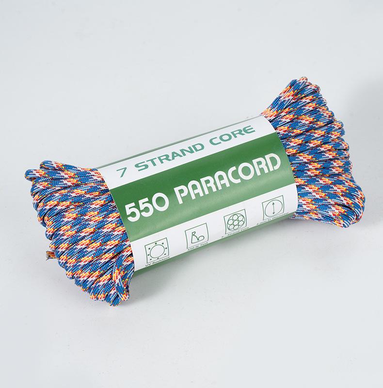 4mm 7 Strand Core 550 Polyester DIY Handmade Woven Bracelet Cord Jewelry Raw Material Keychain Phone Pendant Findings Nylon Rope