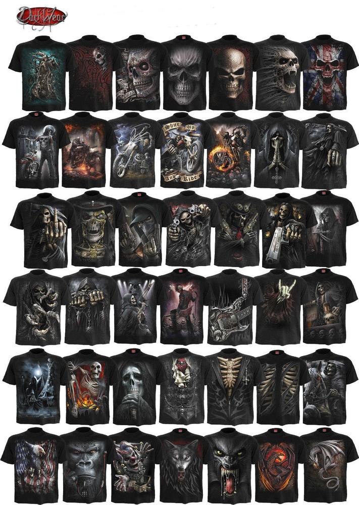 Spiral Direct NEW DESIGNS Skull/Dragon/R wbr/ eaper/Rock/Met wbr/ al/Halloween/T shirt/Top Unisex T-Shirt XL