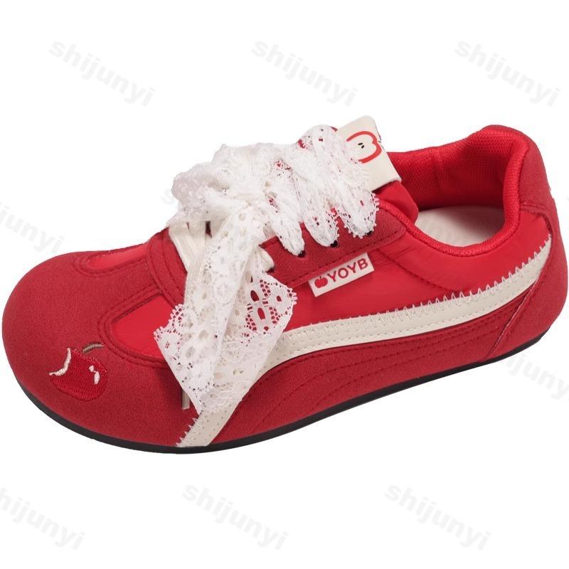 Fashion Fashion Women's Shoes 2025 New Spring Autumn Breathable Outdoor Non Slip Sneakers Lightweight Comfortable Soft Sole Casual Flats