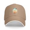 Cute Happy Kawaii Bubble Tea Cap Casual Baseball Caps Adjustable Hat Summer Unisex Baseball Hats Customizable Polychromatic
