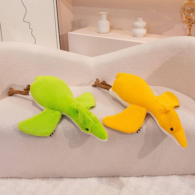 Cartoon Soft Pterosaur Throw Pillow Plush Toy Doll Dinosaur Doll Home Pillow Cushion Children'S Doll
