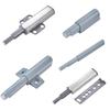 Magnetischer Schranktür-Rücksteller: Kein Griff benötigt, Integrierter Edelstahl, Geräuschdämpfend, Kollisionssicher, Keine Installation, Selbstschiebemechanismus.