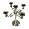 5 Arm Candlestick Holder Iron Retro Decorative Candle Holder Centerpiece for Home  