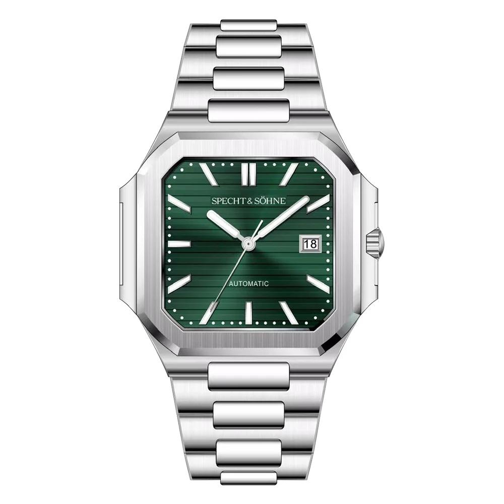 2025 Men's Classic Cubic Automatic Mechanical Watch 50M Waterproof Luminous Sapphire Crystal Reloj Hombre 41MM