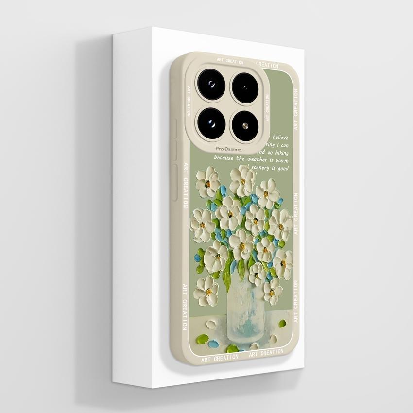 Suitable For Xiaomi 17 13 12 15T 12T 12S Pro Phone Case Fashion Mixed Label Patterns Fashion Liquid Silicone Shockproof Shell For Xiaomi Bumper Casing