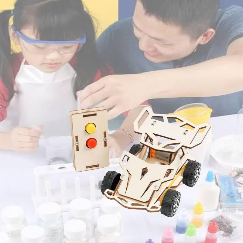Educational Diy Handmade Wooden Assembly Model Toy For Kids Science Experiment