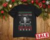All I Want Christmas For Luke Bryan Cotton Black All Size Unisex Shirt DI343 Unisex T-Shirt