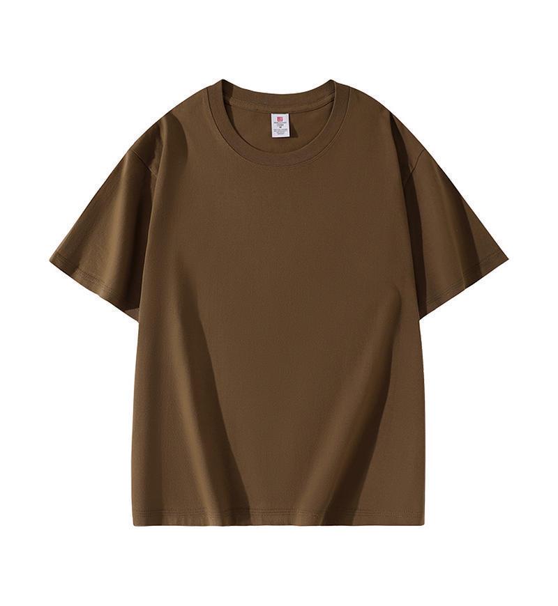 Korean Style 2025 Summer Pure Cotton Round Neck Short Sleeve Women's Casual T-shirt
