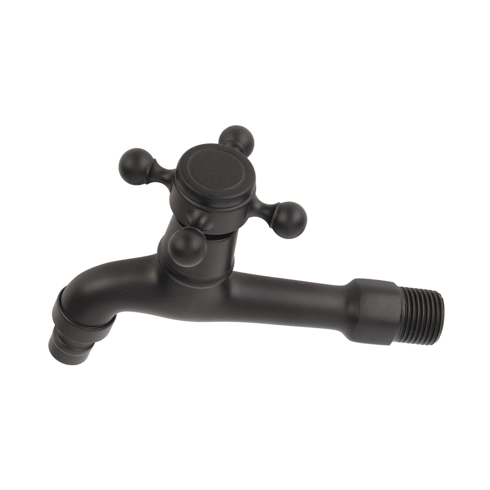 G1 2in Wall‑in Antique Brass Faucet Washing Machine Single Cold Water Tap Faucet