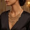 Tassel Belly Belt Zinc Zinc Alloy 2-in-1 Necklace Hair Accessories Trendy Waist Decorative Chain Casual Wear