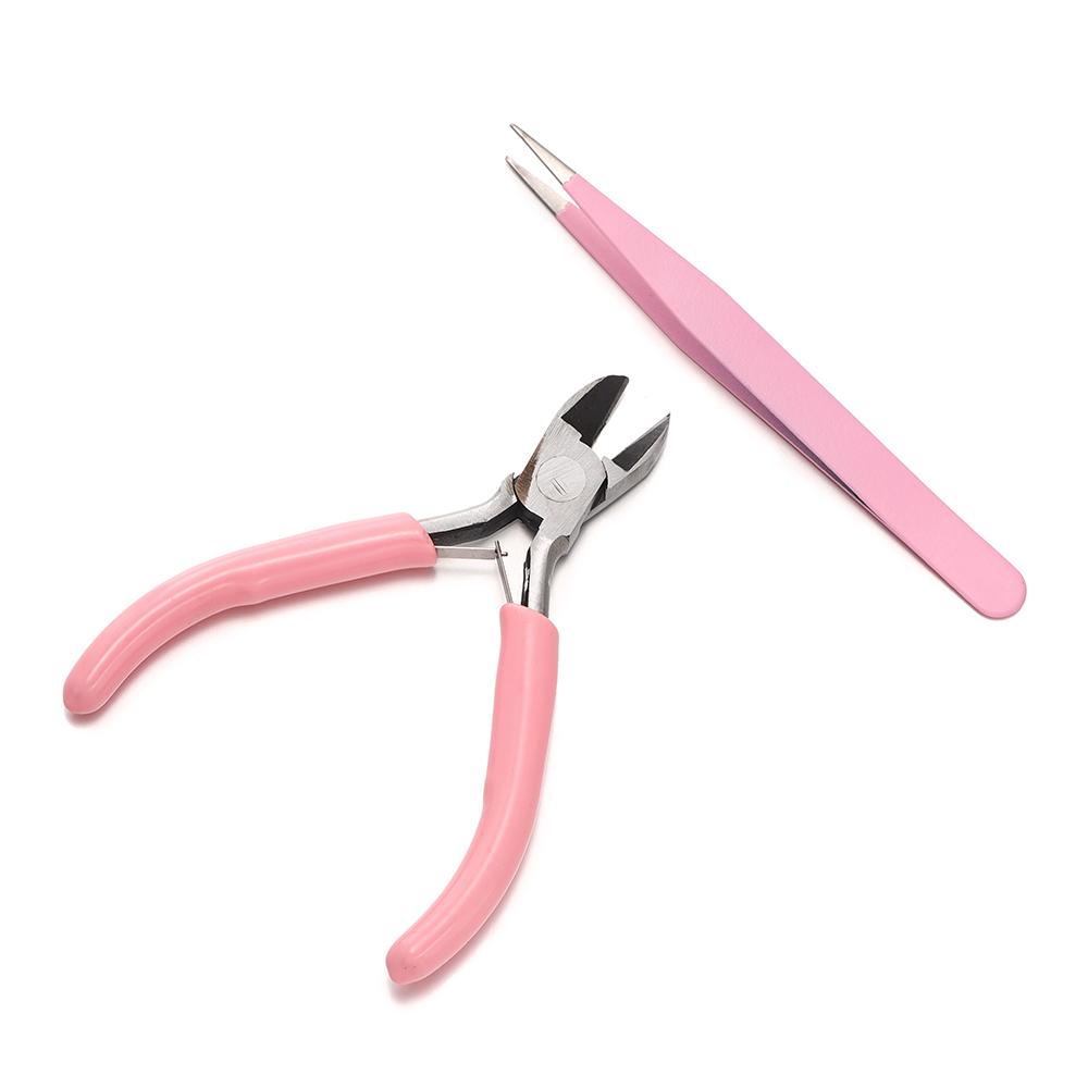 5Pcs/Set Round Nose Pliers Jewelry Pilers Tweezers Jewelry Tools Kit for DIY Jewelry Making Accessories Supplies