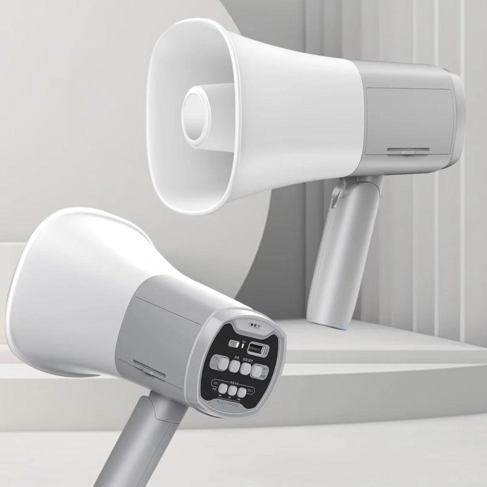 Portable Design Handheld Sound Amplifier Foldable Handle Bullhorn Speaker Cheerleading