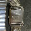 Used [Working Item] SEIKO ALBA Ladies Watch Silver Square V306-5020 Battery Replaced Operation Confirmed
