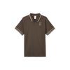 Heritage Logo Pullover Short Sleeve Tennis Breathable Polo Shirt Men Polo Shirts Baroque-Brown FQ2102-237