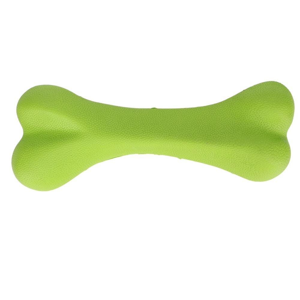 Wear Tough Rubber Chew Toy Bone Shaped Snack Dispensing Toy Puppy Teething Care