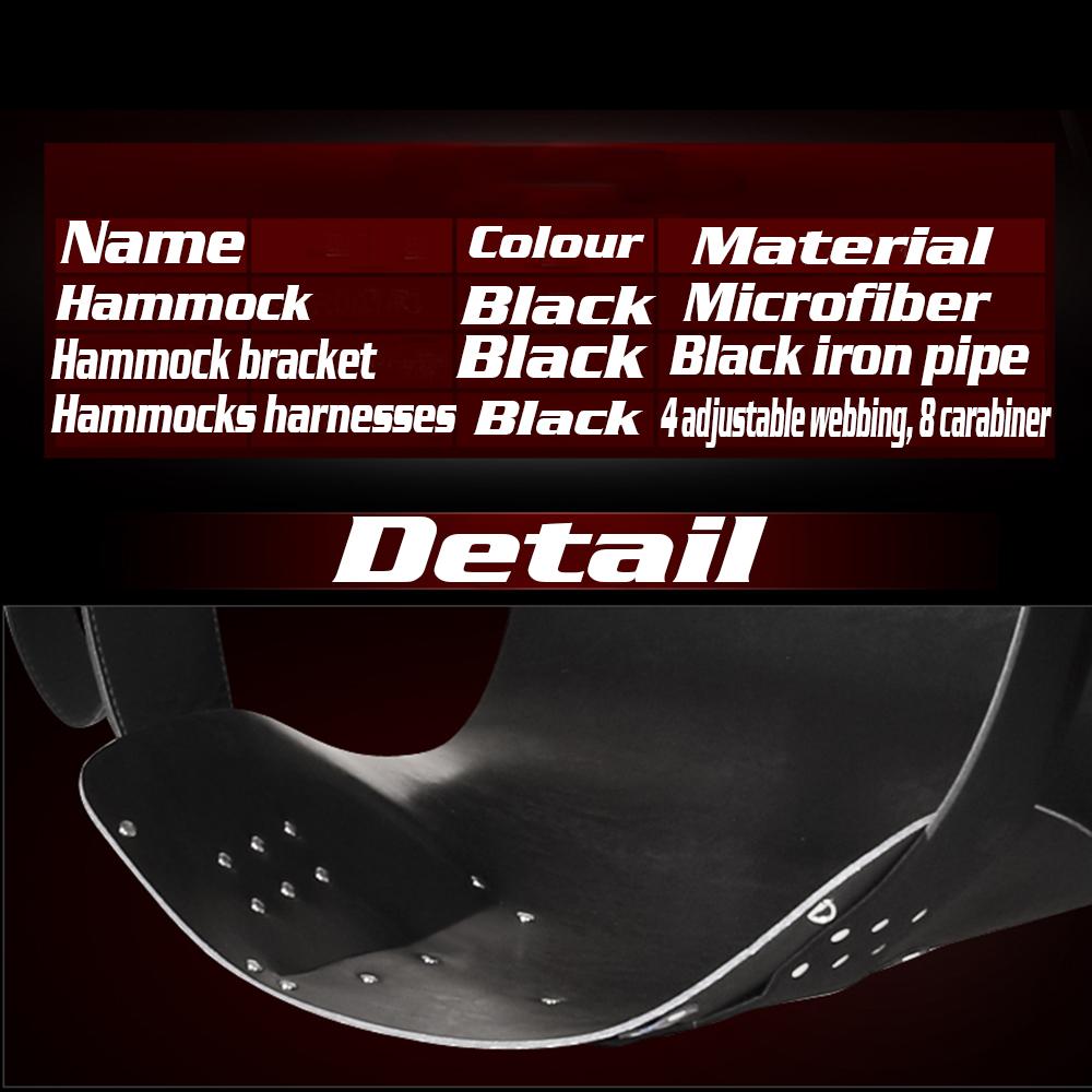 Faux Leather Love Hammock Swing With Frame  Sex Furniture  Sex Swings