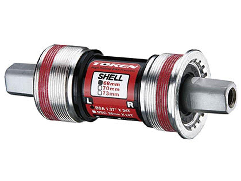 

TOKEN TK838HAL Серебряный JIS/SHIMANO 68-127.5 мм [DBB838HAL-TK68127] серебряный