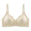 Women Hollow Out Wireless Push Up Comfortable Side Support Gathering Bra