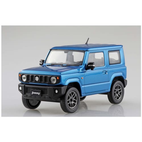 Aoshima Bunka Kyozai (AOSHIMA) 1/32 The Snap Kit Series Suzuki Jimny Brisk Blue Metallic Pre-Colored Plastic Model Kit 08-C