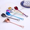 304 Stainless Steel Love Coffee Spoon Cake Spoon Stirring Spoon