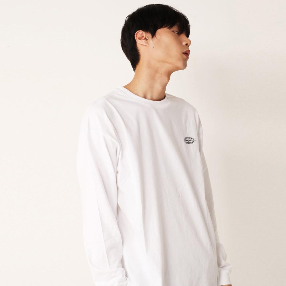 Respect Back Logo Long Sleeve (White) Xl