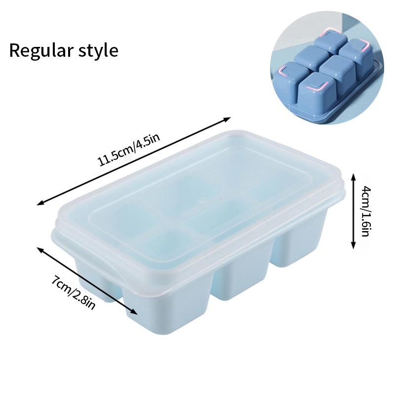 30 Grids Pressing Ice Cube Tray Block Mold Press Ice Making Mold Summer Ice Maker Tool Household Sealed Ice Maker Kitchen