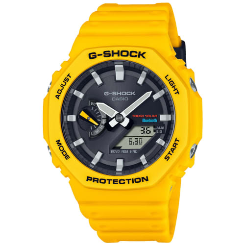 

Casio Watch G-Shock [] Bluetooth Equipped with Solar GA-B2100C-9AJF Men s Yellow