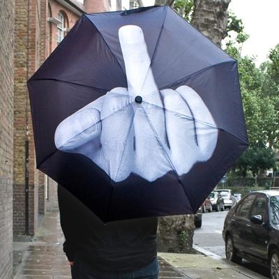 Guarda-chuva de dedo médio FODA-SE