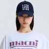 NYLON LLR DEEP BALL CAP NAVY
