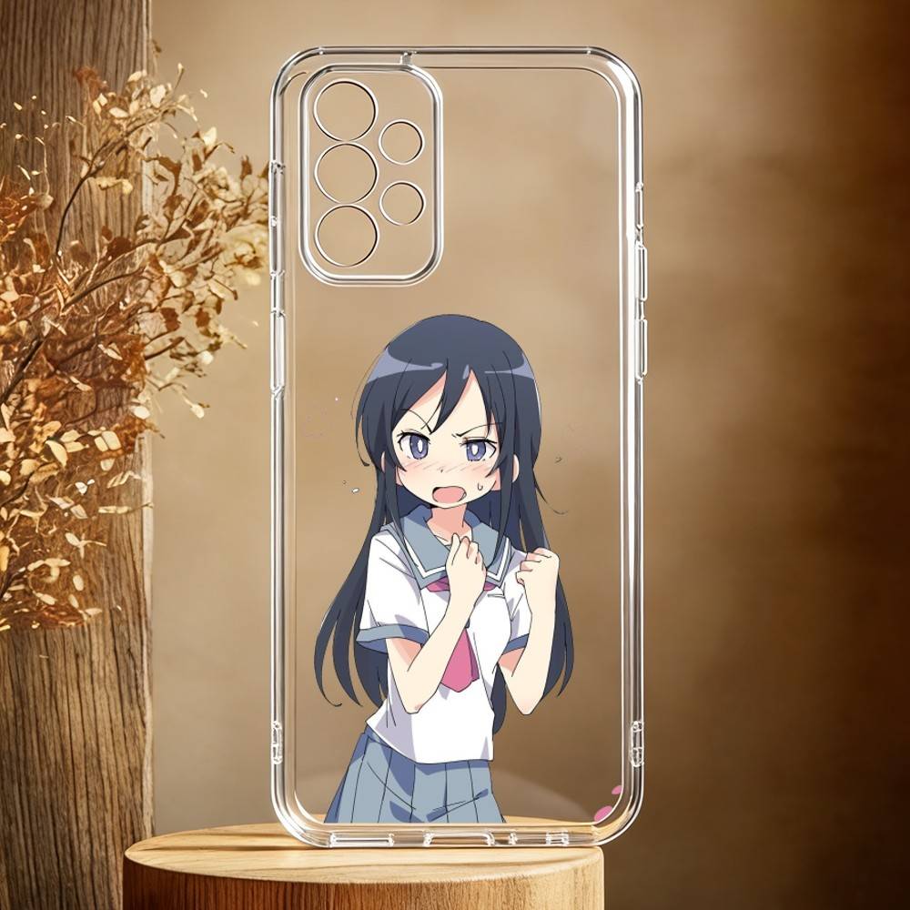 O-Oreimo-MO A-Anime Handyhülle Für Samsung Galaxy A71,A70,A52,A51,A40,A30 Transparente Hülle