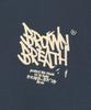 BROWNBREATH Cracked Tag Crewneck - Blue