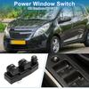 Power Window Switch No.96942497 Front Left Driver Side Window Control Switch for Chevrolet Spark 2013-2015 Black