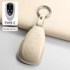 PU Leather Car Smart Remote Key Cover Case For WEY Blue Mountain Highland Mocha Latte DHT-PHEV Key Protecter Shell Accessories