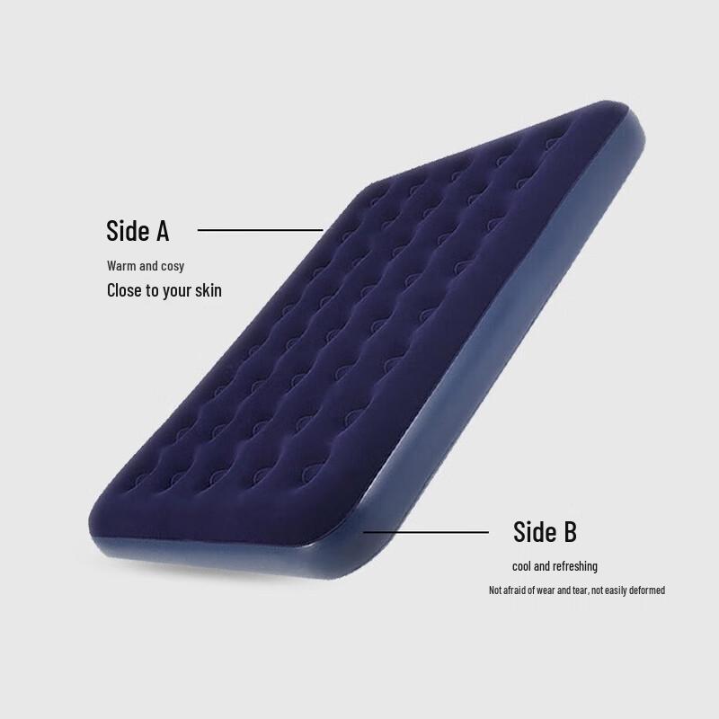 OEING Outdoor PVC Folding Inflatable Air Mattress