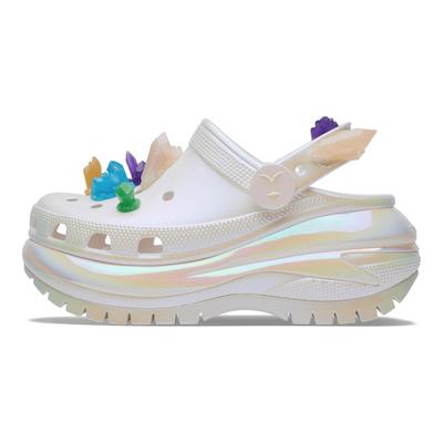 Sabot Mega Crush EVA Confortable et Polyvalent Chaussures à Trous Unisexes Beige