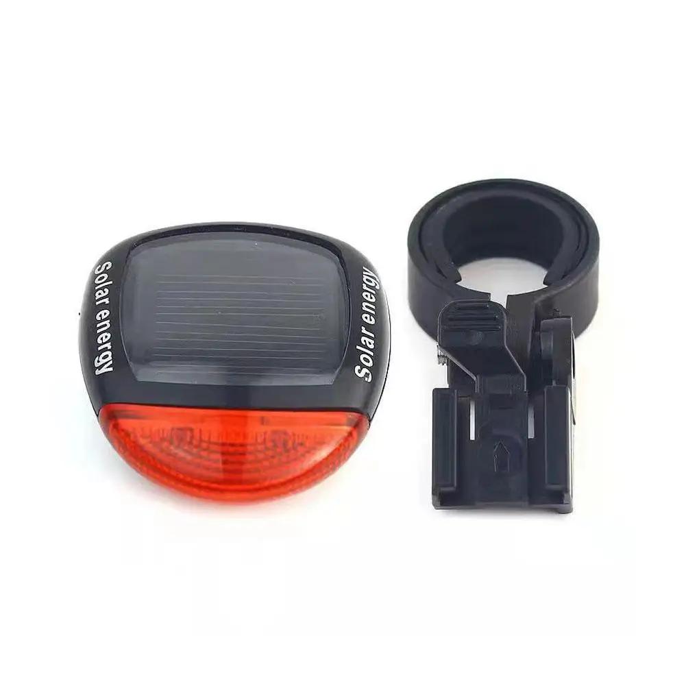 

Reflector LED Seatpost Lamp Solar Bicycle Tail Light Rechargeable Warning Taillight Solar Safety Rear Bike Night Lamp Ridin S1Q0