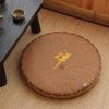 Dicke japanische Zen-Meditations-Tatami-Matte - Runder Futon zum Sitzen & für die Teezeremonie