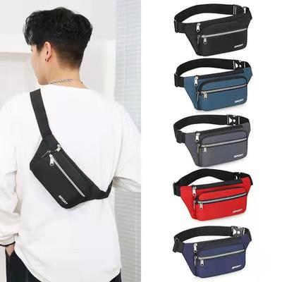 Marsupio da petto da uomo Borsa a tracolla Borsa a mano in nylon resistente Borsa da petto Borsa a mano da uomo vintage per il tempo libero Borsa a tracolla