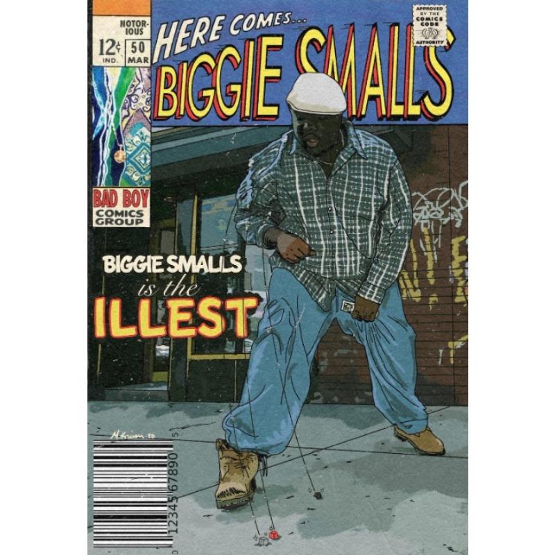 Rap Singer Vintage Comic Poster Kanye Mac Miller Weeknd Comic Canvas Prints Wall Decor Rap Pop Music Fans Home Room Art Decor