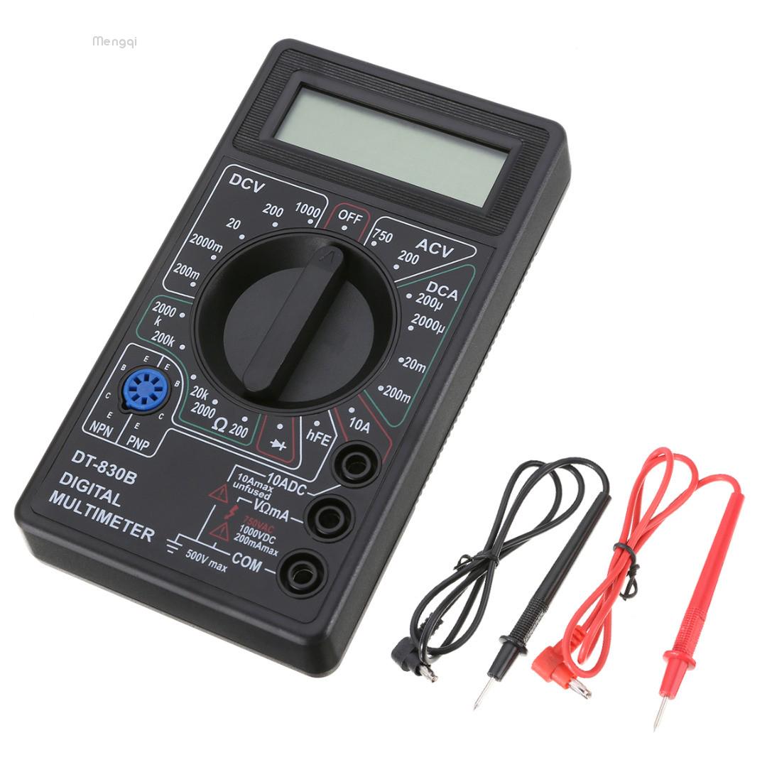 

Маньи Портативный цифровой ЖК-мультиметр Вольтметр Амперметр Вольт AC DC Метр Тестер