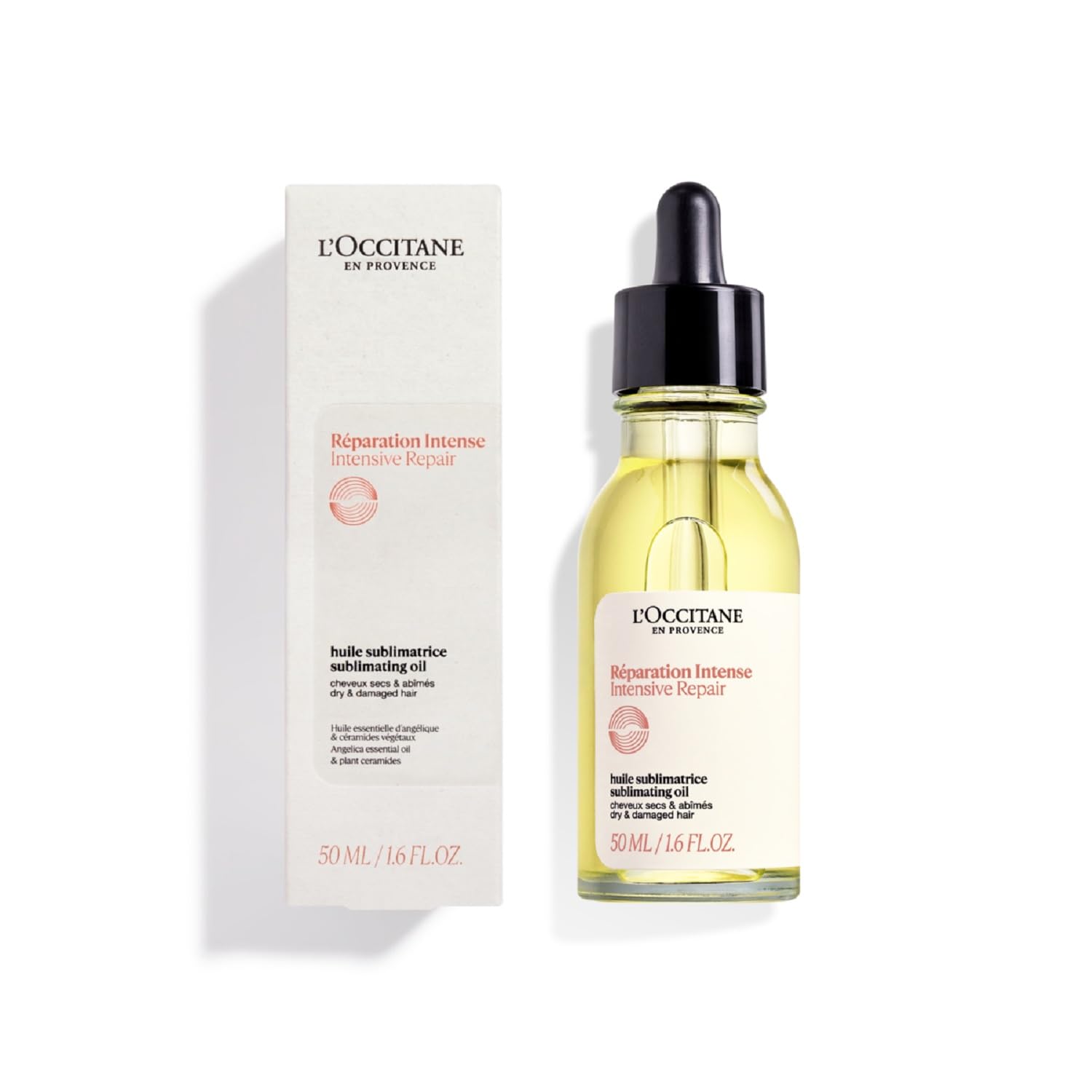LOCCITANE Intensive Repair Hair Oil 50mL Leave-in Treatment