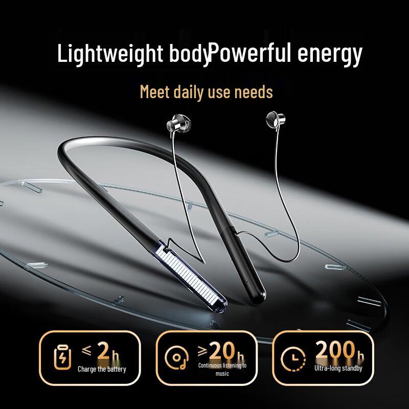 Aigo WP01 Neckband Bluetooth 5.4 Sport Earphones