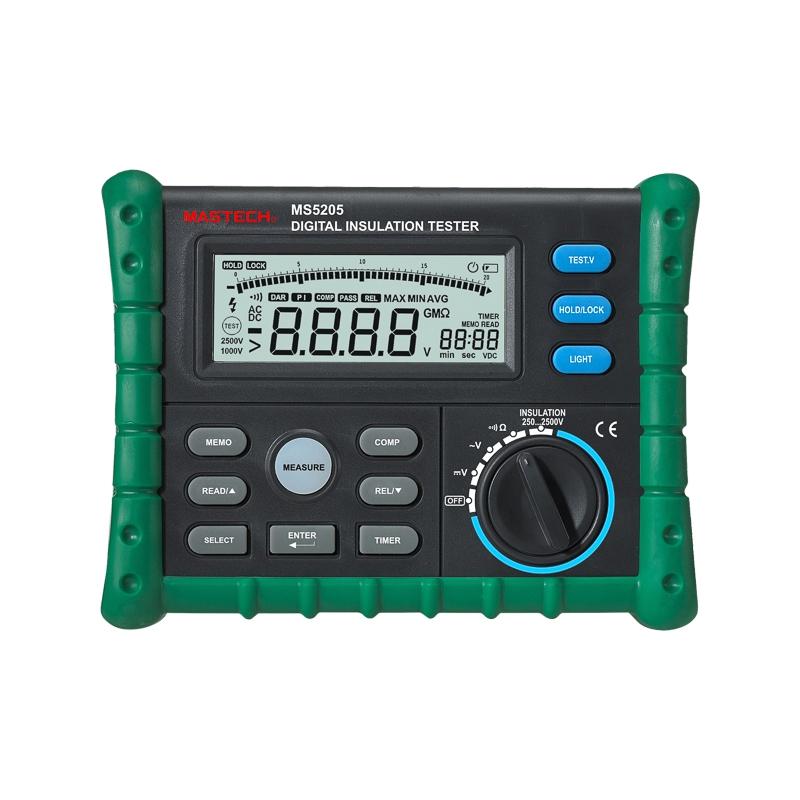 

Измеритель сопротивления изоляции Mastech Ms5205 13-1348
