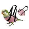 Breathable Mesh Parrot Hand Carrier Bag Portable Parrot Anti Escape Vest  Birds Walking
